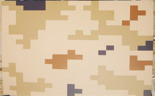 果洛荒漠迷彩漆喷涂